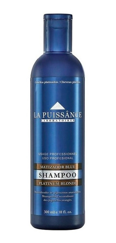 Shampoo Matizador Azul Blue La Puissance Para Anaranjados