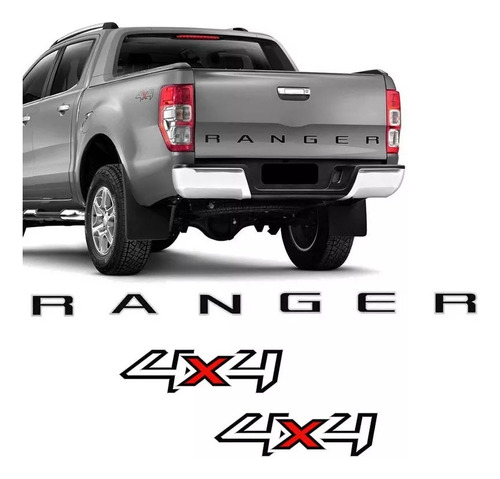Kit De Adhesivos Ford Ranger 4x4 2013.....