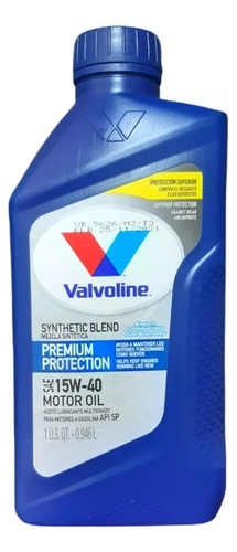 Aceite 15w40 Semi Sintetico Valvoline