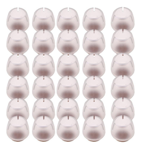 30 X Silicona Patas De Silla Tapas Almohadillas Protectores