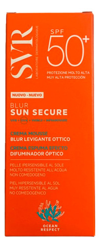 Creme Sun Secure Spf50+ Protector Solar En Crema 50ml Svr