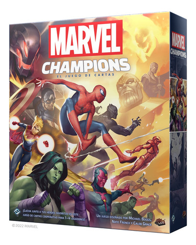Marvel Champions  El Juego De Cartas Español