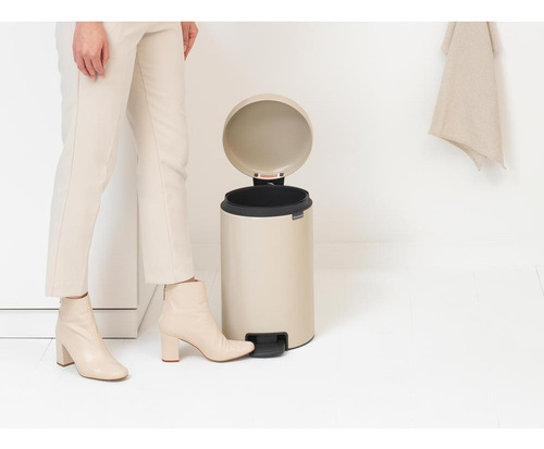 Cesto Brabantia 12 Litros New Icon Soft Beige Silencioso