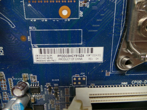 Imagen 2 de 3 de Motherboard Hp Z440 Tarjeta Madre 761514-001 710324-002