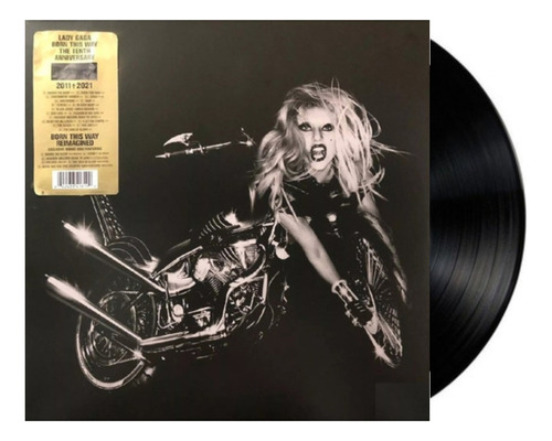  Lady Gaga - Born This Way / Tenth Anniversary - 3 Lp Vinyl