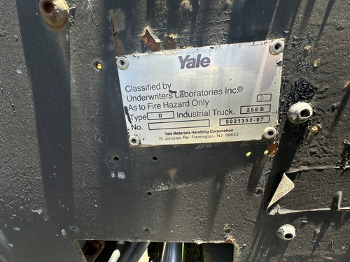 Autoelevador Yale 4000kg Motor Nissan Envíos Al País