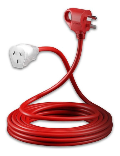 Prolongador Eléctrico 20 Mts 3x1.50mm Rojo 10a /220v Imsa