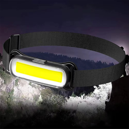 Linterna Minero Vincha Minera Led Recargable Super Potente Linterna Negro Luz Blanco