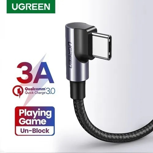 Cable Cargador Usb Tipo C 90° 2 Metros. Ugreen