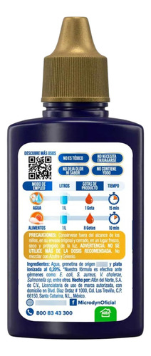 Lavado Vegetal Microdyn 15 Ml