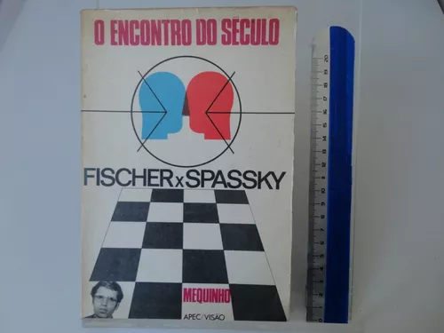 Livro O Encontro Do Século Fischer X Spassky Xadrez Mequinho