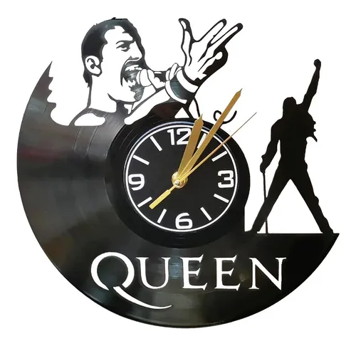 RELOJ DISCO DE VINILO DE QUEEN