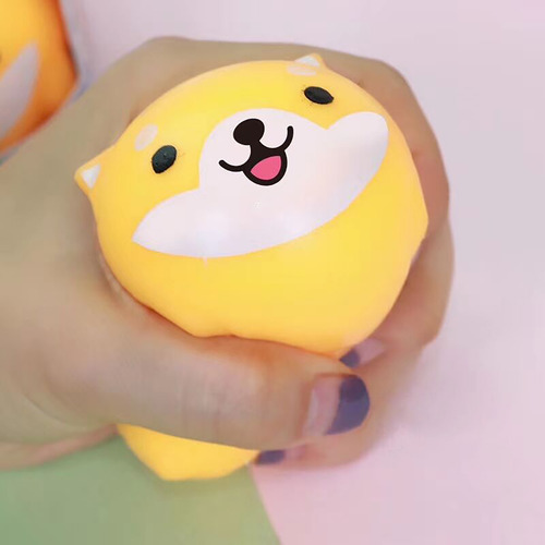Artefacto De Descompresión E Super Cute Shiba Inu Pinch, Dic