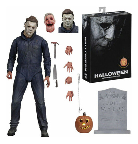 Halloween Michael Myers Ultimate Acción Figura Modelo Juguet