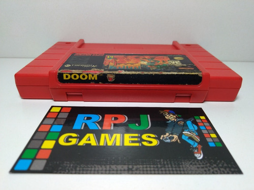 Doom Original P/ Snes Super Nintendo - Loja Centro Rj - &&