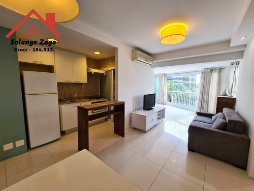 Lindo Apartamento No Brooklin Com 50m² E Com Uma Suite - 2098