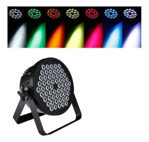 Foco Proyector 60 Led Rgb Dmx512 360°