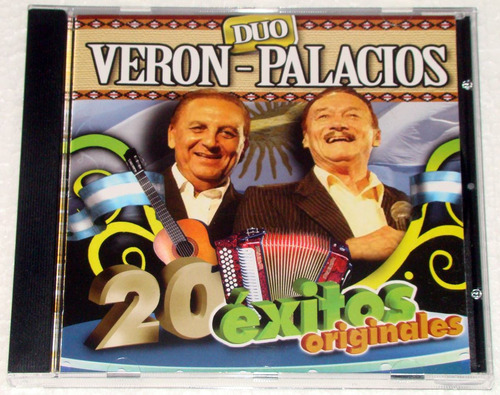 Duo Veron Palacios 20 Exitos Originales Cd Argentino / Kkt 