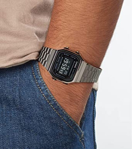 Reloj Digital De Cuarzo Casio A168wegg-1bef 100% Original