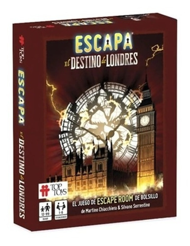 Juego De Mesa Escapa Destino Londres Top Toys