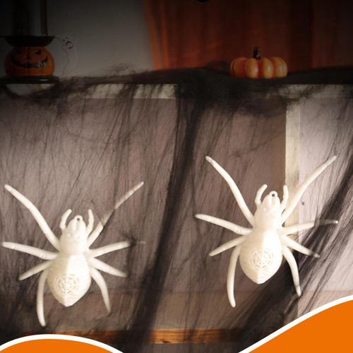 Lámpara De Araña Falsa Con Luz, Decoración Para El Negro
