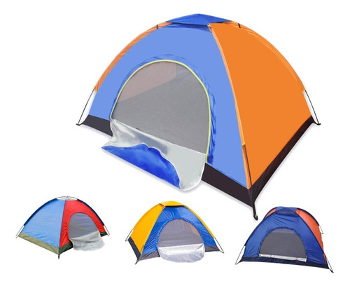 Carpa Autoarmable Impermeable 2-3 Personas Camping Viaje 