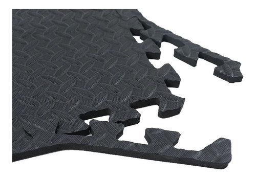 Imagen 5 de 8 de Piso Encastrable Pack X 4 Goma Eva 60x60cm Entrenamiento Gym