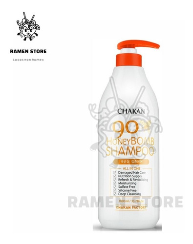 Shampoo Coreano De Miel 1000 Ml Belleza Coreana