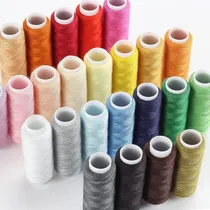 Comprar Kit De Hilos De Coser, 24 Piezas, 92 Yardas Por Carrete...