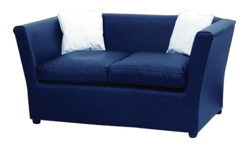 Imagen 2 de 3 de Sillon Caribe Tapizado 2 Cpos Retro Color Living Cuotas