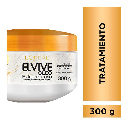 Crema Tratamiento Elvive Oleo Nutricion Intensa X 300 Gr