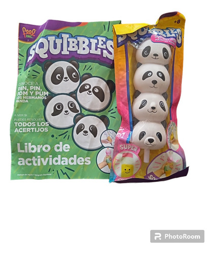 Lapicera Squishy Squibbles Oso Panda Nuevo Oferta