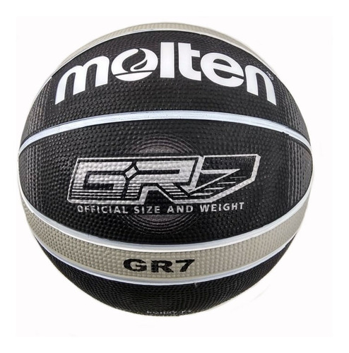 Pelota Basquet Molten Grx7 Bsaket Numero 7 Negro 2078 Eezap