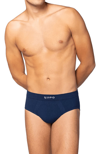 Cueca Slip Micromodal Sem Costura Antimicrobial Lupo