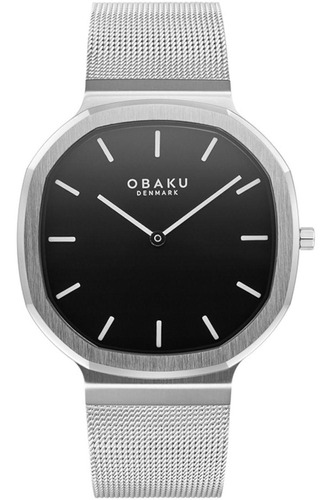 Reloj Obaku Denmark V253gxcbmc Oktant Clásico Onyx Octagonal