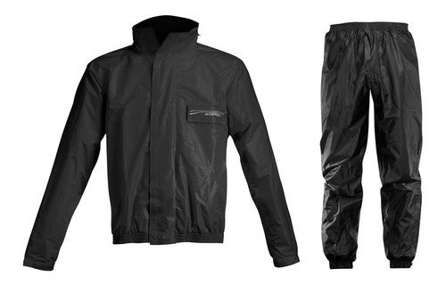 Conjunto Traje Lluvia Acerbis Logo Negro S Centro Motos