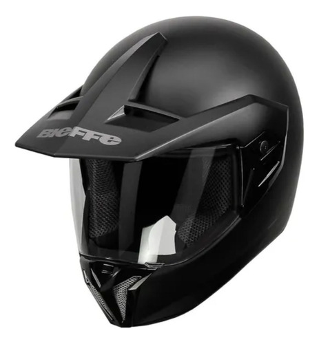 Capacete Enduro Bieffe 3 Sport Classic Preto Fosco