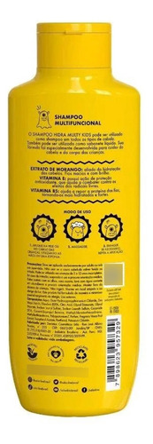 Shampoo 2 Em 1 Kids Hidra Multy 300ml | Salon Line