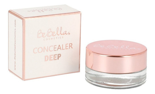 Bebella Cosmetics Concealer Corrector Facial Tono Deep