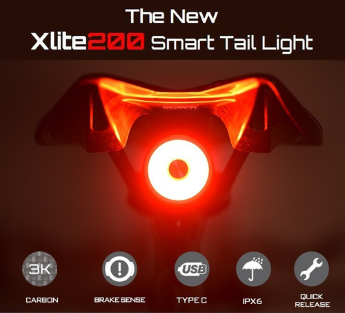 Imagen 2 de 3 de Kit Luces Inteligentes Para Bicicleta Navi 600 + X Lite 200