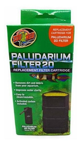 Zoo Med Paludarium Replacement Filter Cartridge, 20 Gal (690