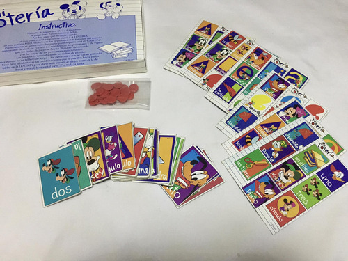 Juego De Mesa Loteria Disney Fotorama (Usado)