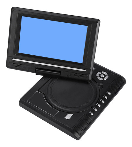 Reproductor De Dvd Portátil, Pantalla Giratoria De 7 Pulgada