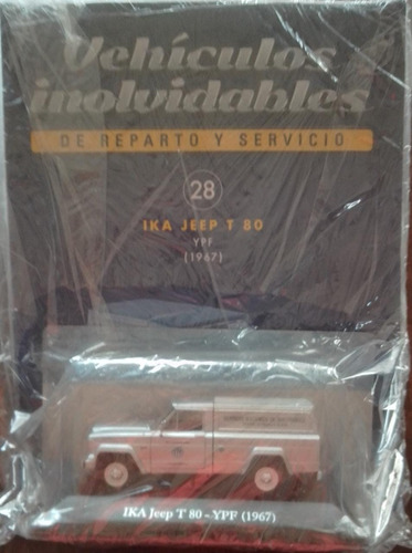 Inolvidables De Reparto N°28 Revista+ Auto Ika Jeep T80
