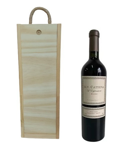 Vino Dv Catena L'esploratore Salta Estuche De Madera Regalo