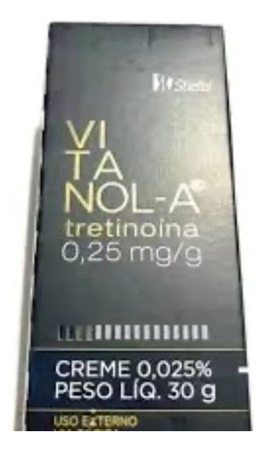 Vitanolla 0,25mg Creme Otimo Manchas Melasma Acne Estria 30g Todo Tipo De Pele Noite