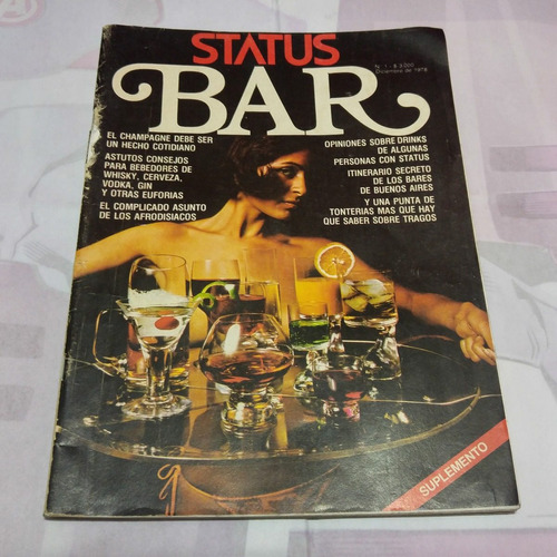 Revista Status Bar 1  Aperitivos Sumplemento