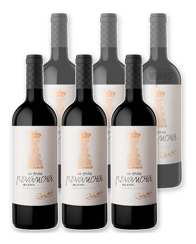 Vino Gran Revancha Rey Blend Mendel 750ml Caja X6 Unidades