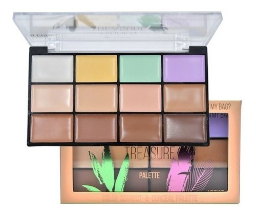 Paleta De Correctores En Crema Hidden Treasures Ruby Rose