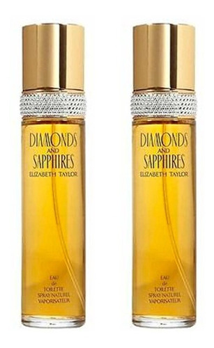 Paquete 2 X 1 De Diamonds & Sapphires De Elizabeth Taylor Ea